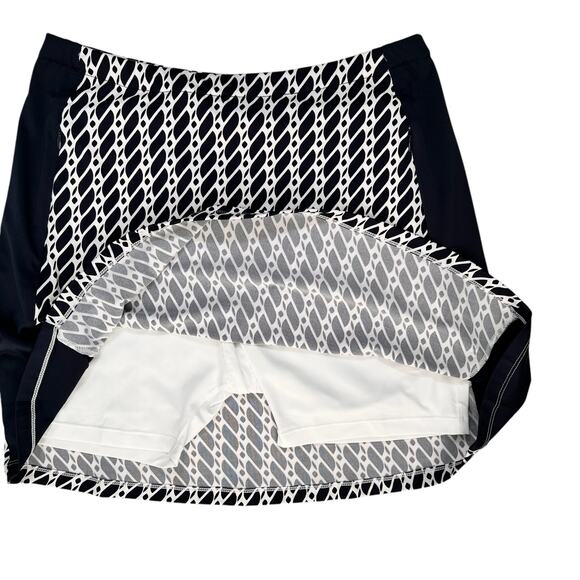 TAIL Tenniscore Golf Skort Small Black White Activewear Athleisure Sports Pocket - Picture 3 of 11